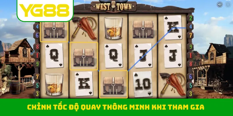 Chỉnh tốc độ quay thông minh khi tham gia