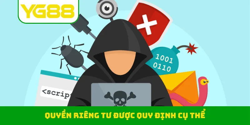 Quyền riêng tư YG88 được quy định cụ thể